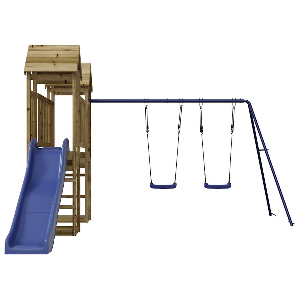 vidaXL Outdoor Playset Impregnated Wood Pine