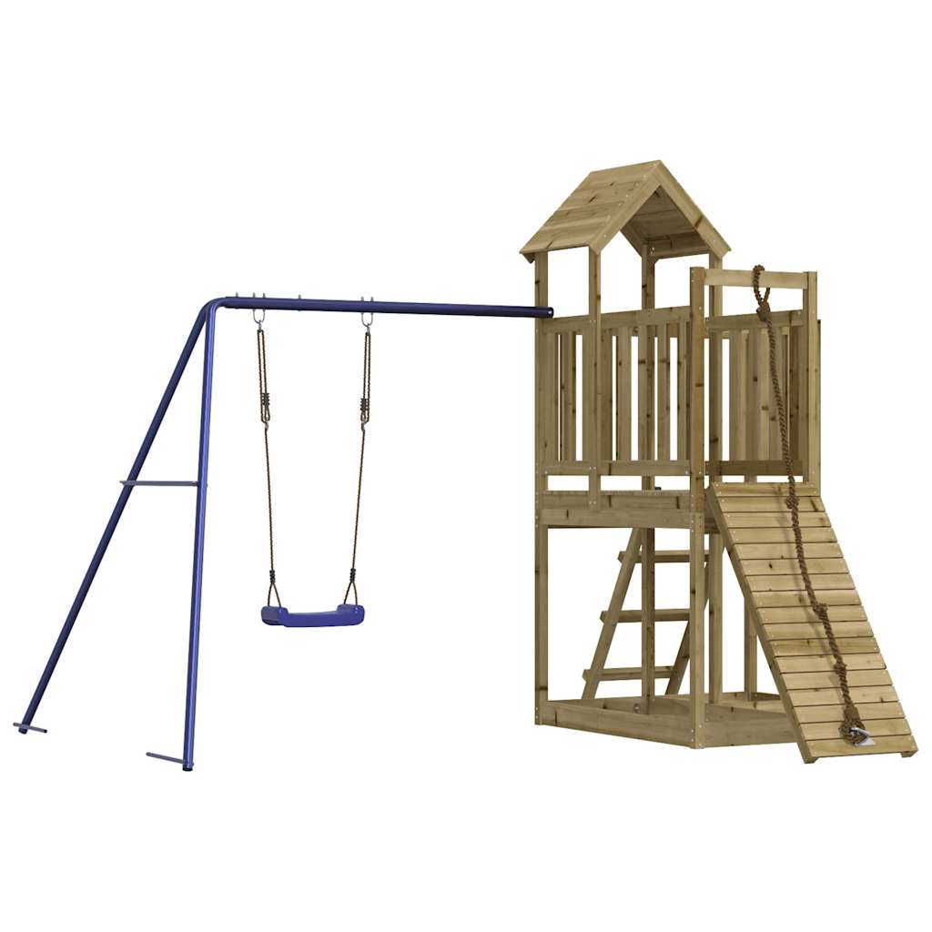 vidaXL Outdoor Playset  Impregnated Wood Pine