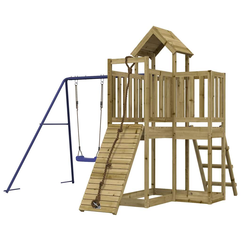 vidaXL Outdoor Playset  Impregnated Wood Pine