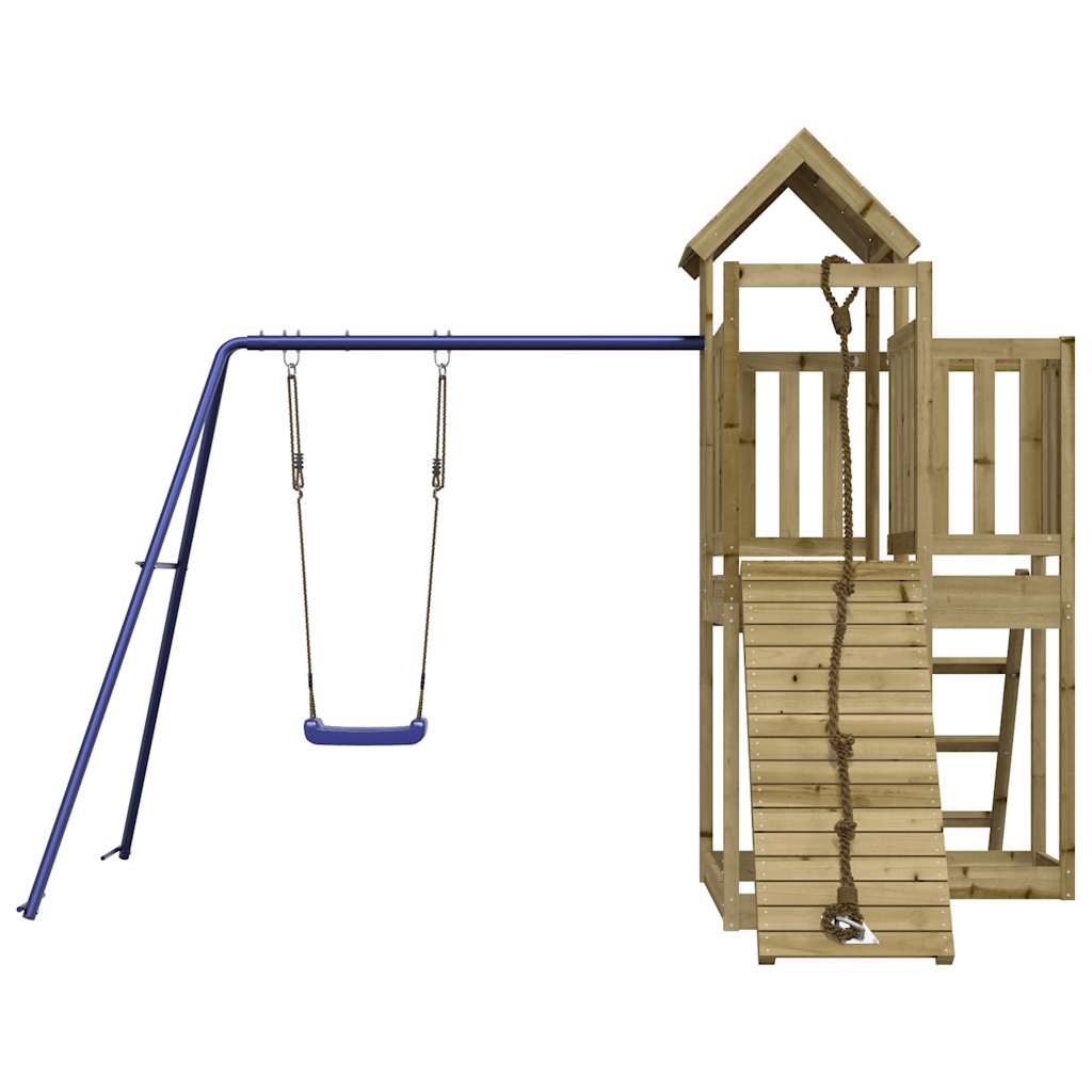 vidaXL Outdoor Playset  Impregnated Wood Pine