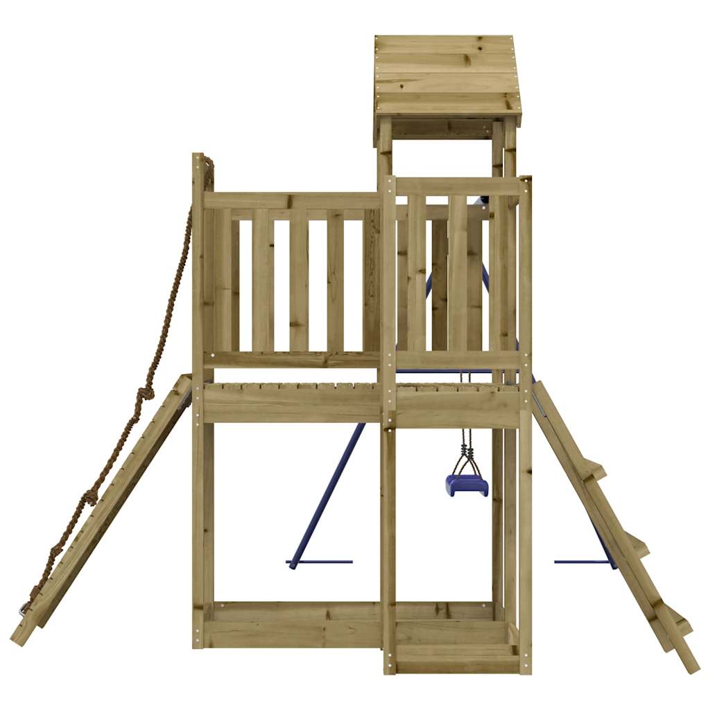 vidaXL Outdoor Playset  Impregnated Wood Pine