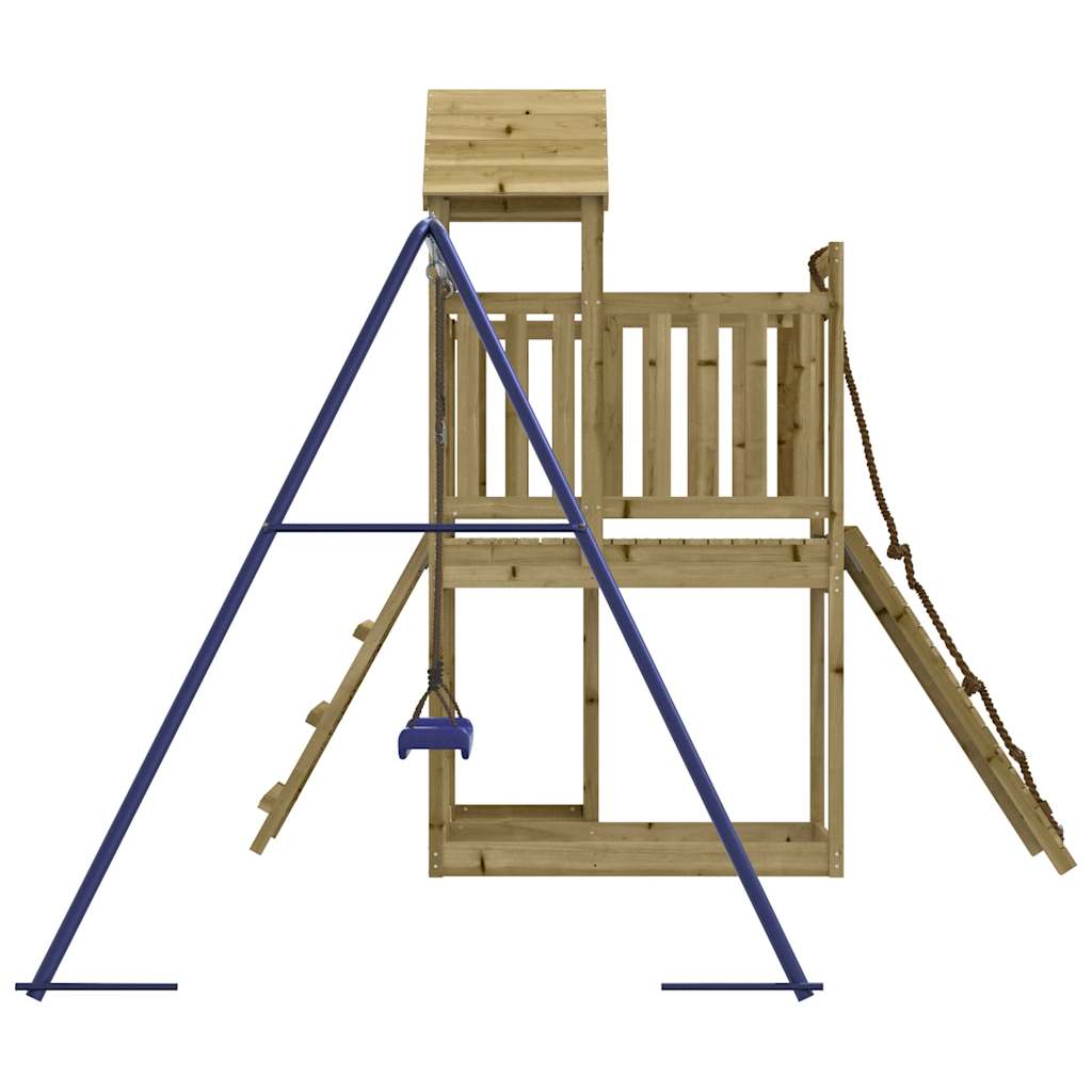 vidaXL Outdoor Playset  Impregnated Wood Pine