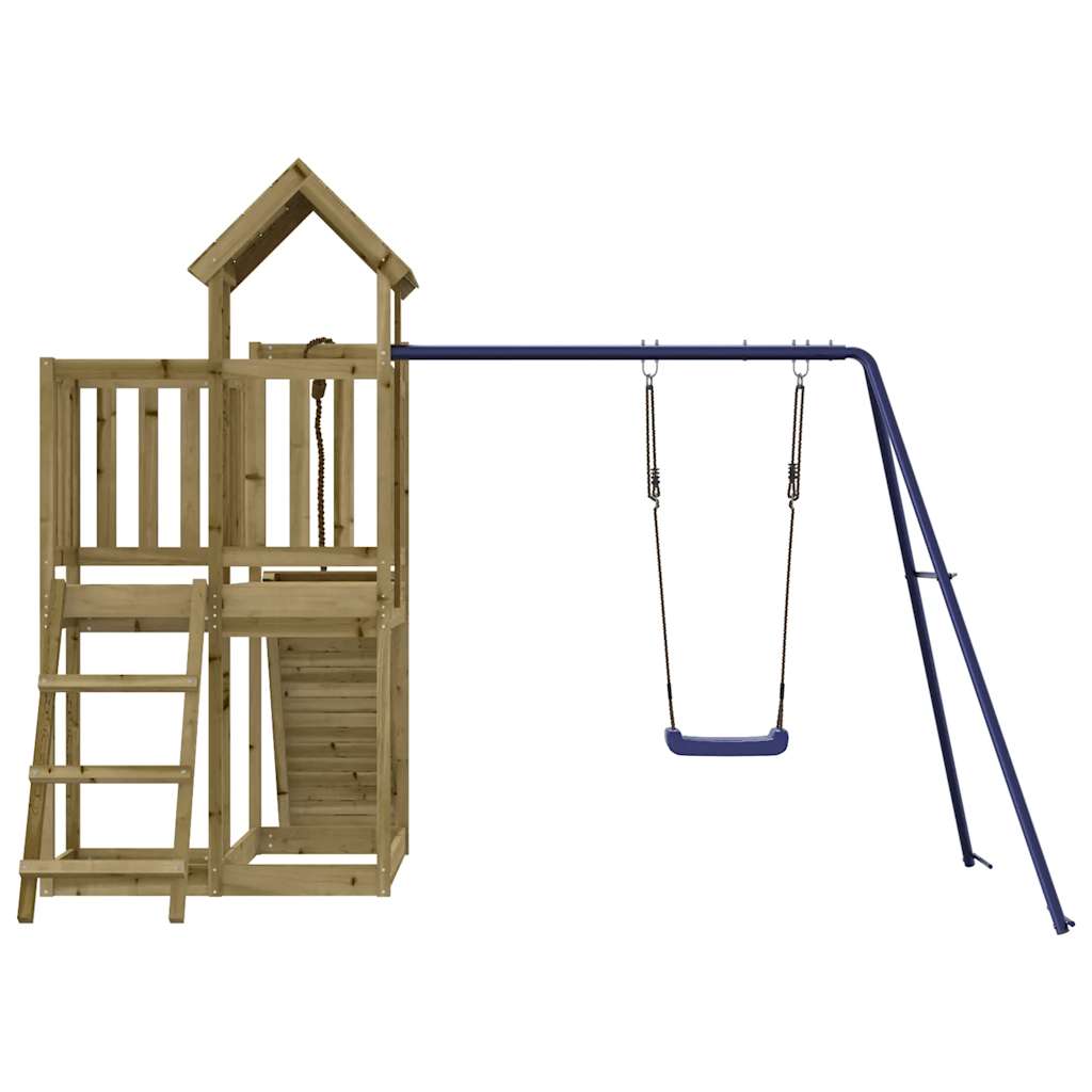 vidaXL Outdoor Playset  Impregnated Wood Pine