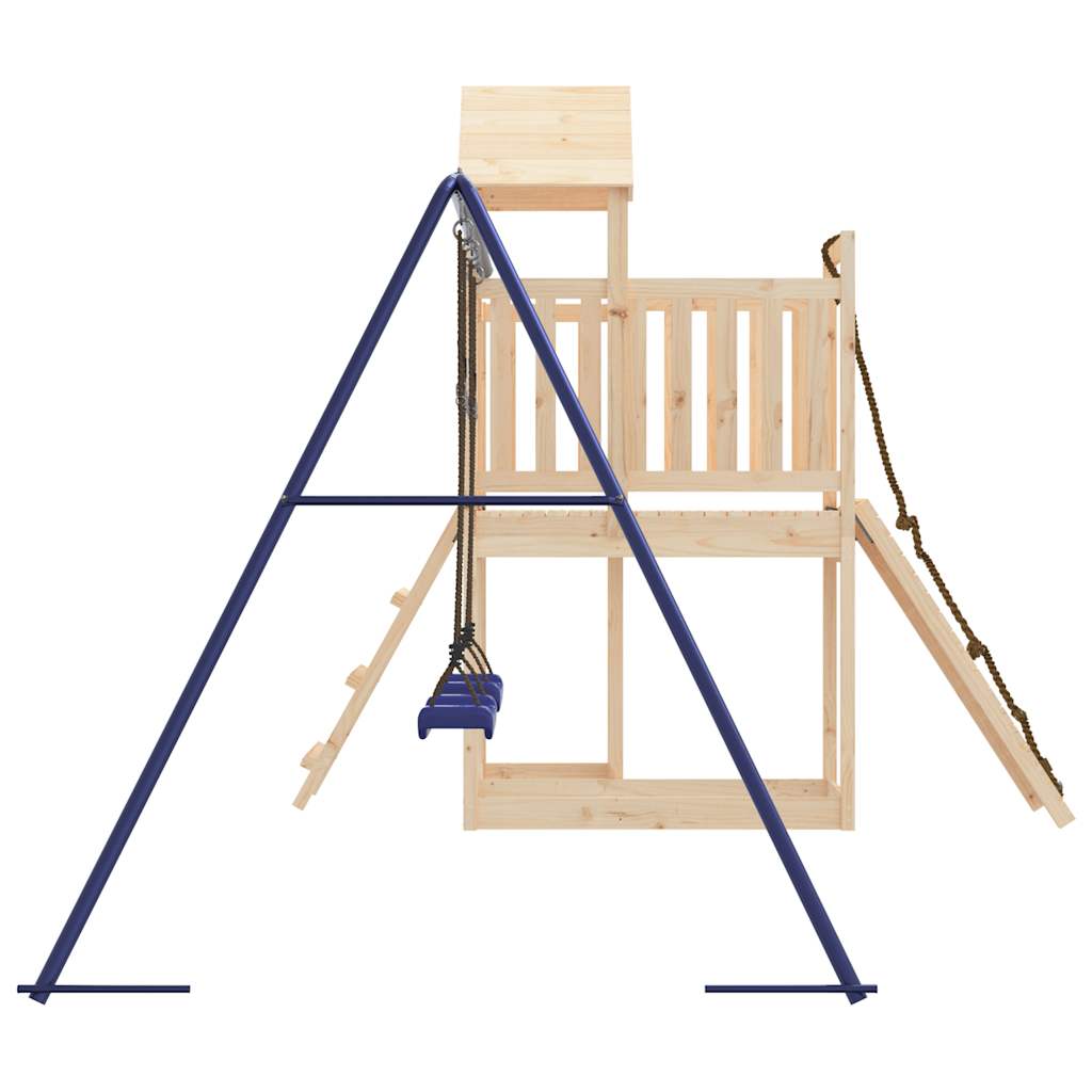 vidaXL Outdoor Playset  Solid Wood Pine