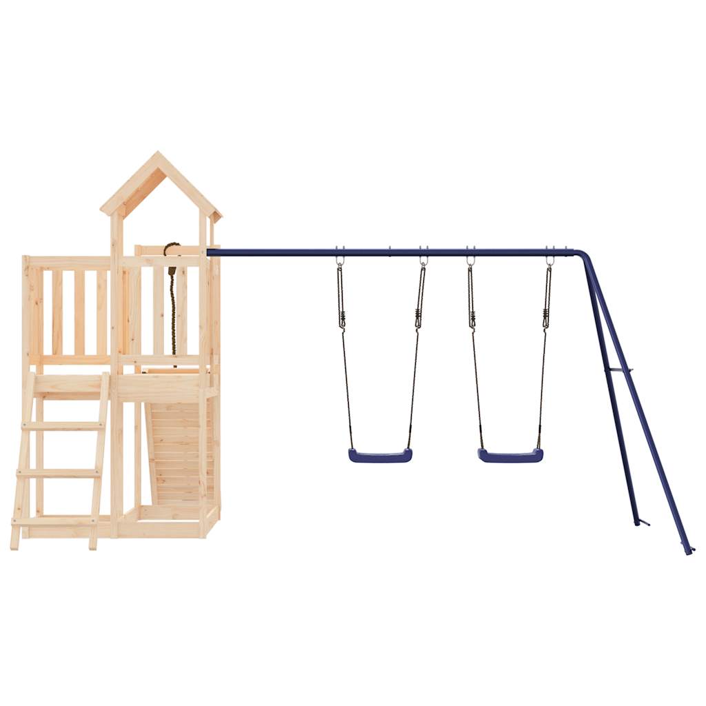 vidaXL Outdoor Playset  Solid Wood Pine