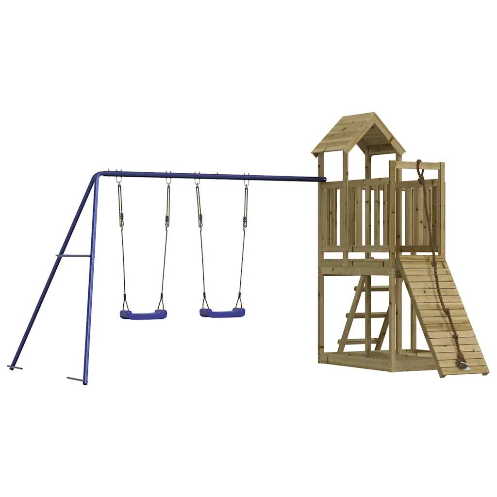 vidaXL Outdoor Playset  Impregnated Wood Pine