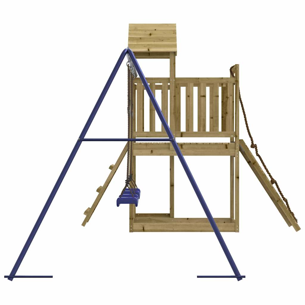 vidaXL Outdoor Playset  Impregnated Wood Pine