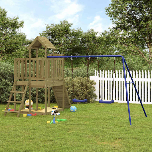 Outdoor Playset Impregnated Wood Pine