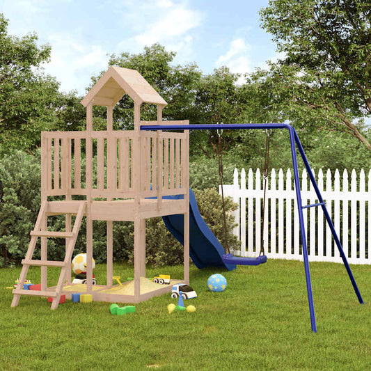 vidaXL Outdoor Playset Solid Wood Pine