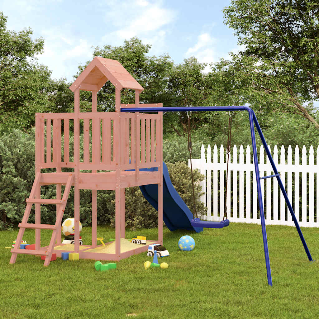 vidaXL Outdoor Playset Solid Wood Douglas