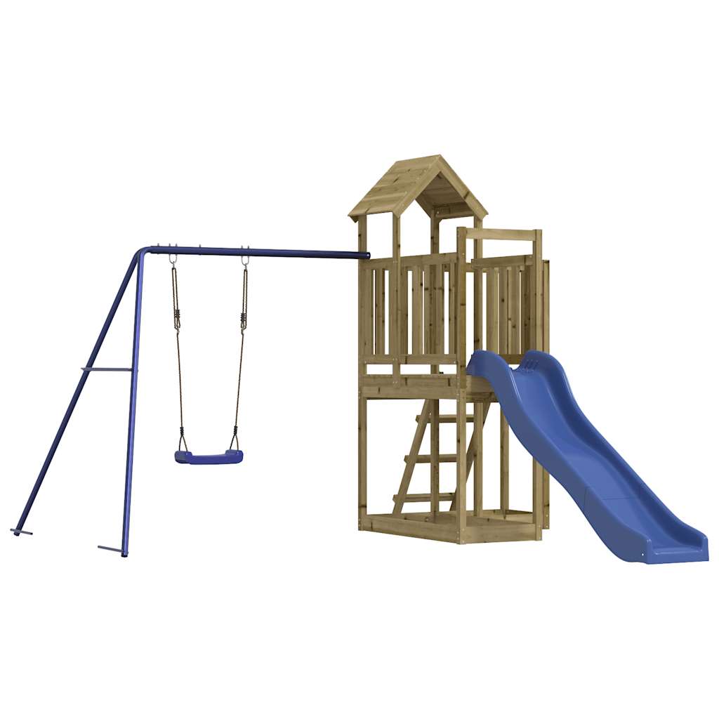 vidaXL Outdoor Playset Impregnated Wood Pine