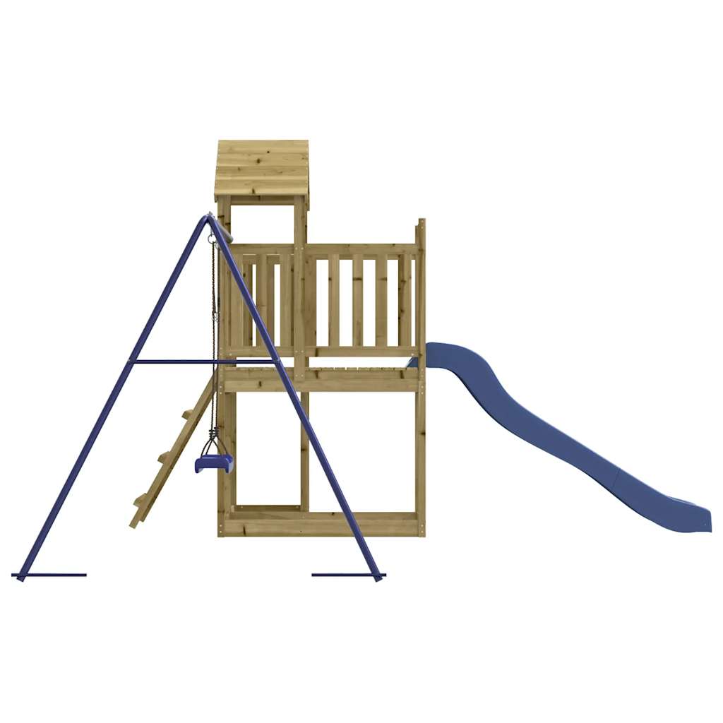 vidaXL Outdoor Playset Impregnated Wood Pine