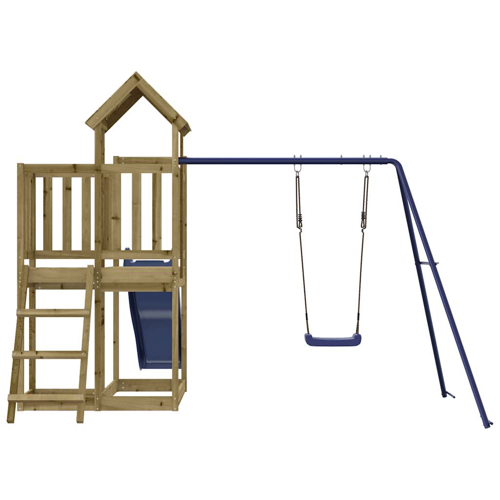 vidaXL Outdoor Playset Impregnated Wood Pine