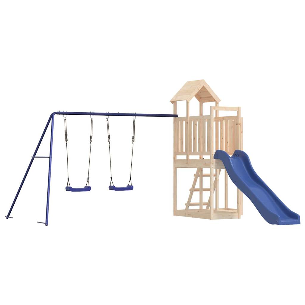 vidaXL Outdoor Playset Solid Wood Pine