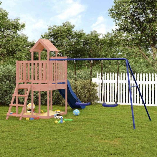 vidaXL Outdoor Playset Solid Wood Douglas