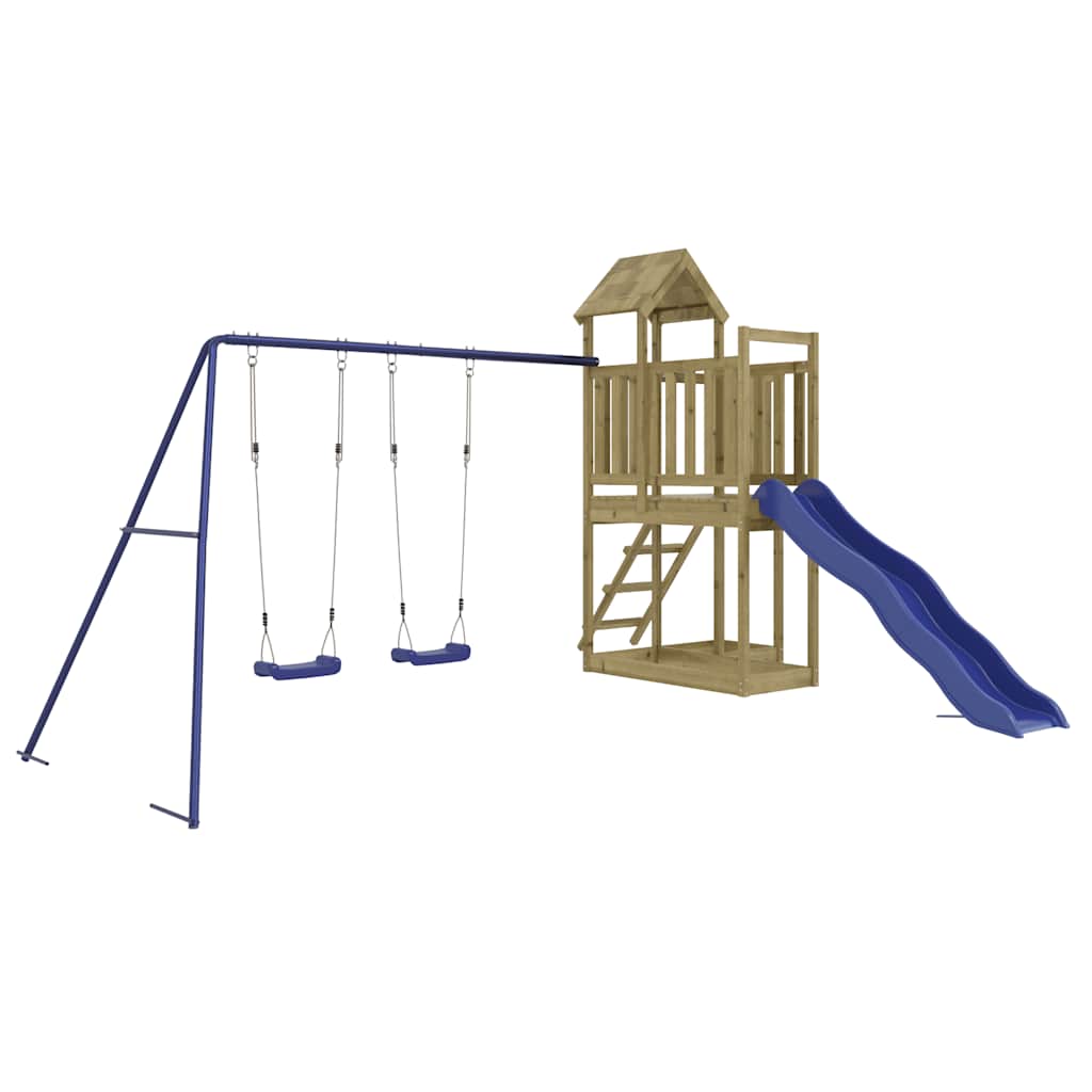 Outdoor Playset Impregnated Wood Pine
