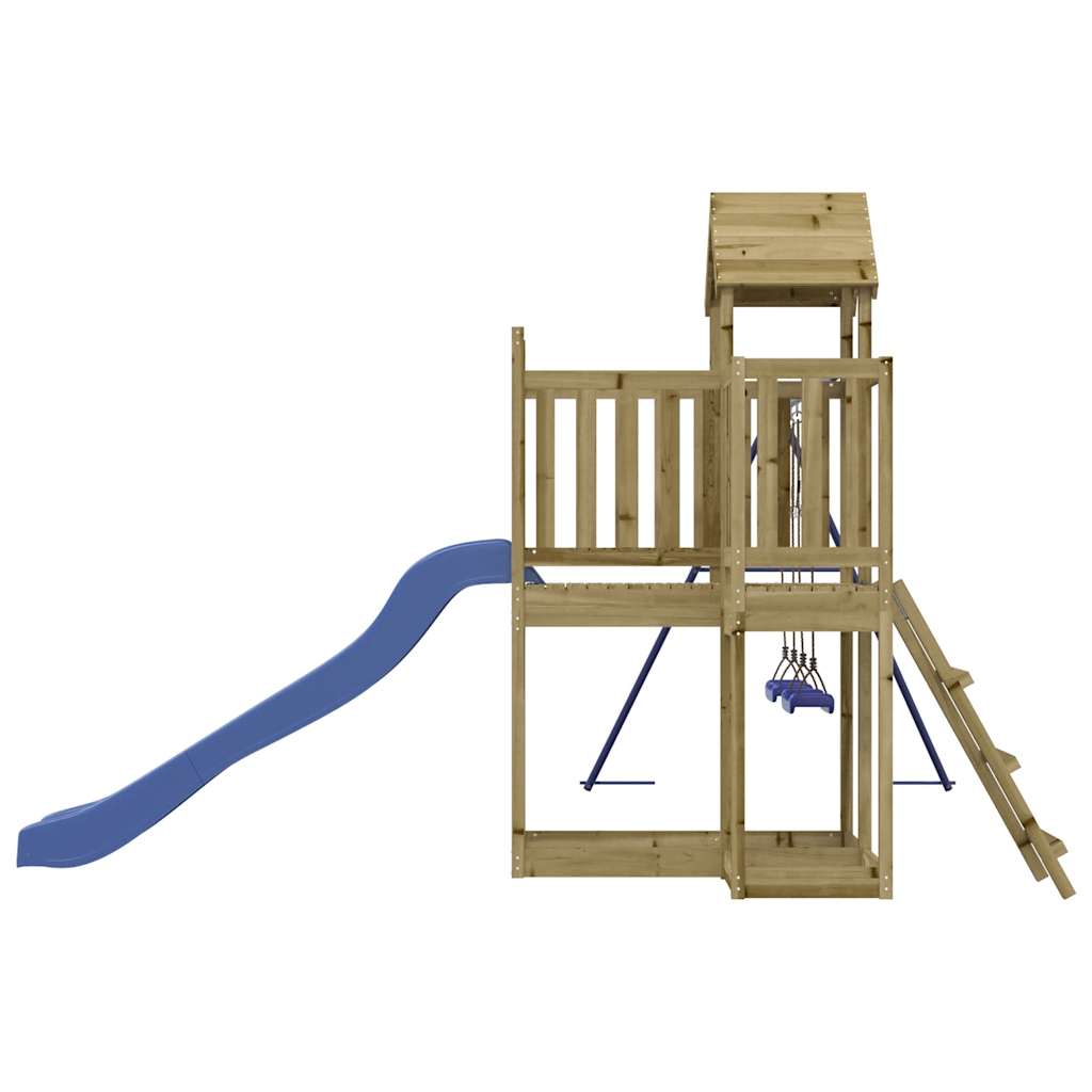 vidaXL Outdoor Playset Impregnated Wood Pine