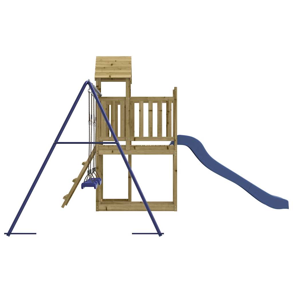 vidaXL Outdoor Playset Impregnated Wood Pine