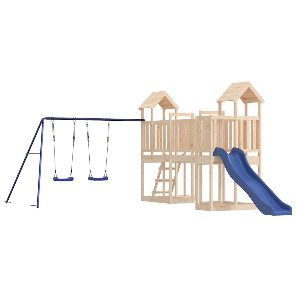 vidaXL Outdoor Playset Solid Wood Pine