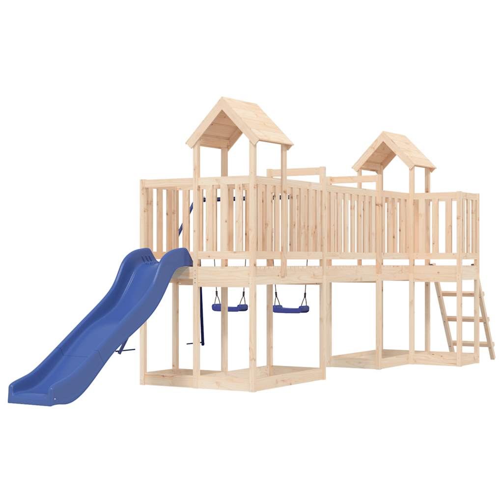 vidaXL Outdoor Playset Solid Wood Pine