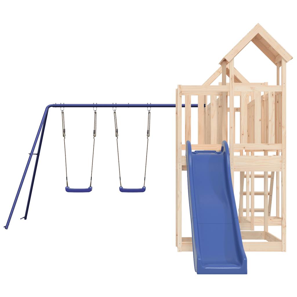 vidaXL Outdoor Playset Solid Wood Pine