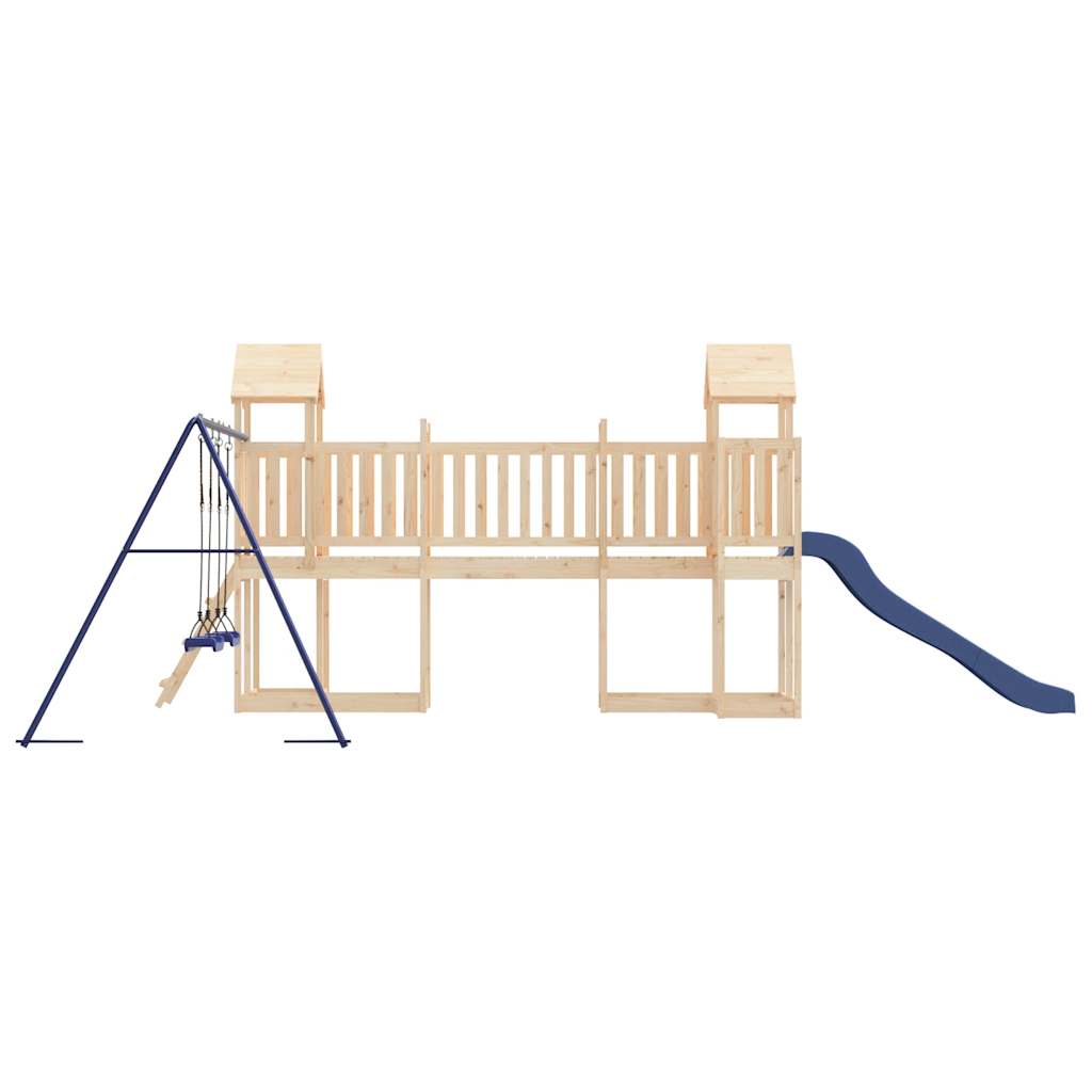 vidaXL Outdoor Playset Solid Wood Pine