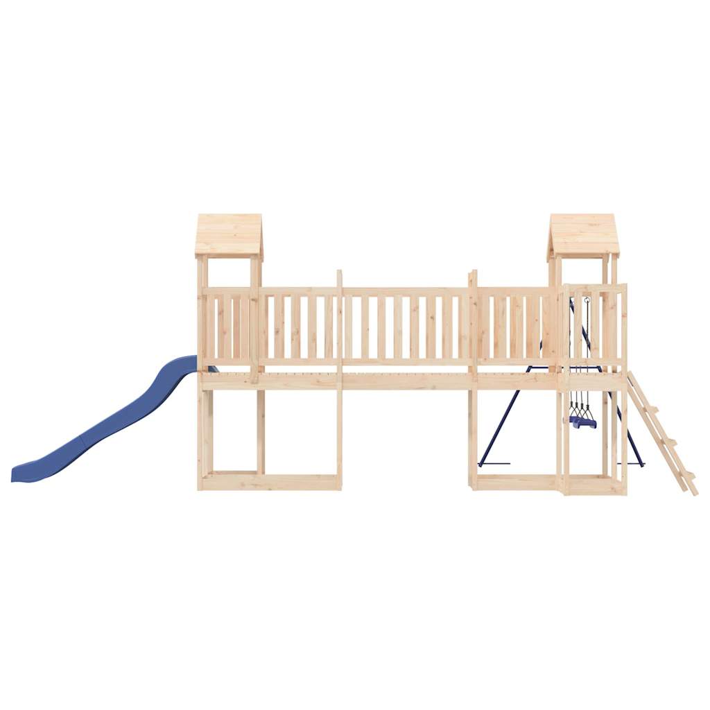 vidaXL Outdoor Playset Solid Wood Pine