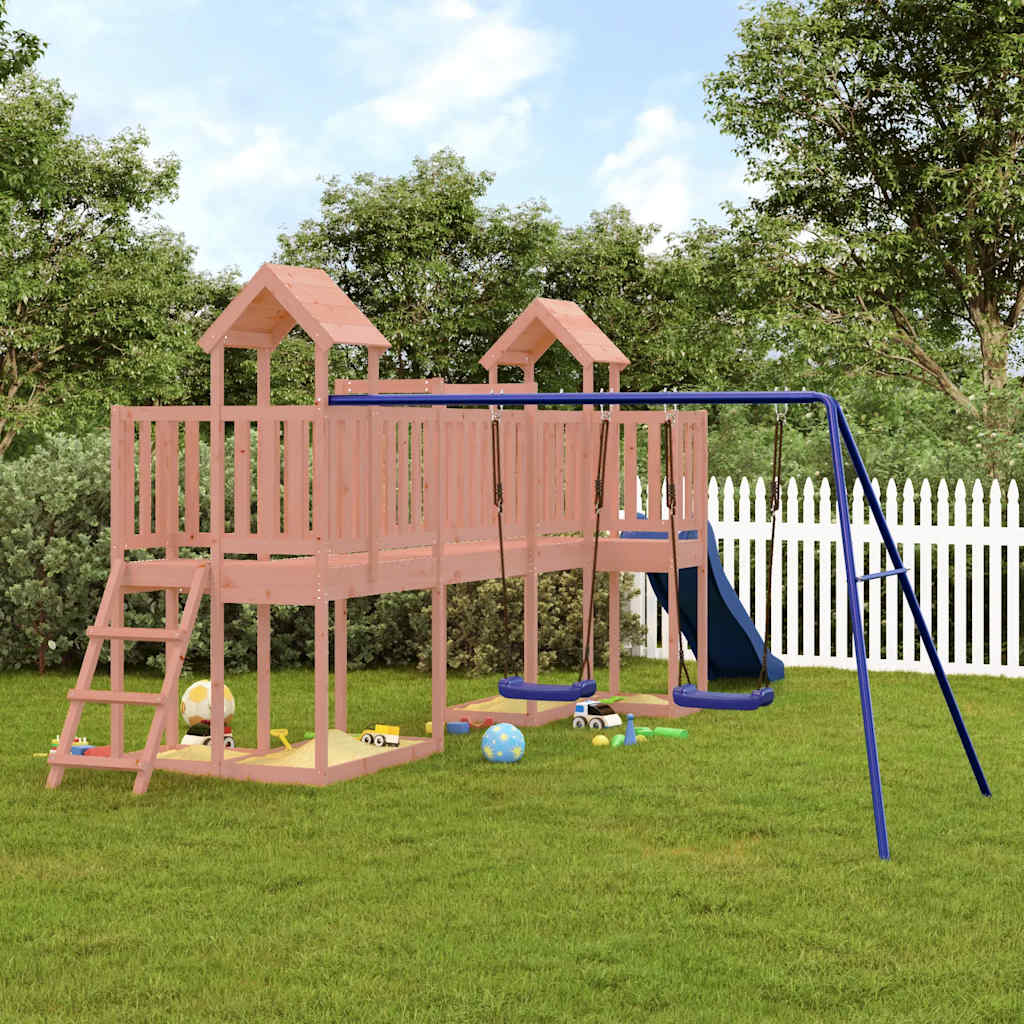 vidaXL Outdoor Playset Solid Wood Douglas