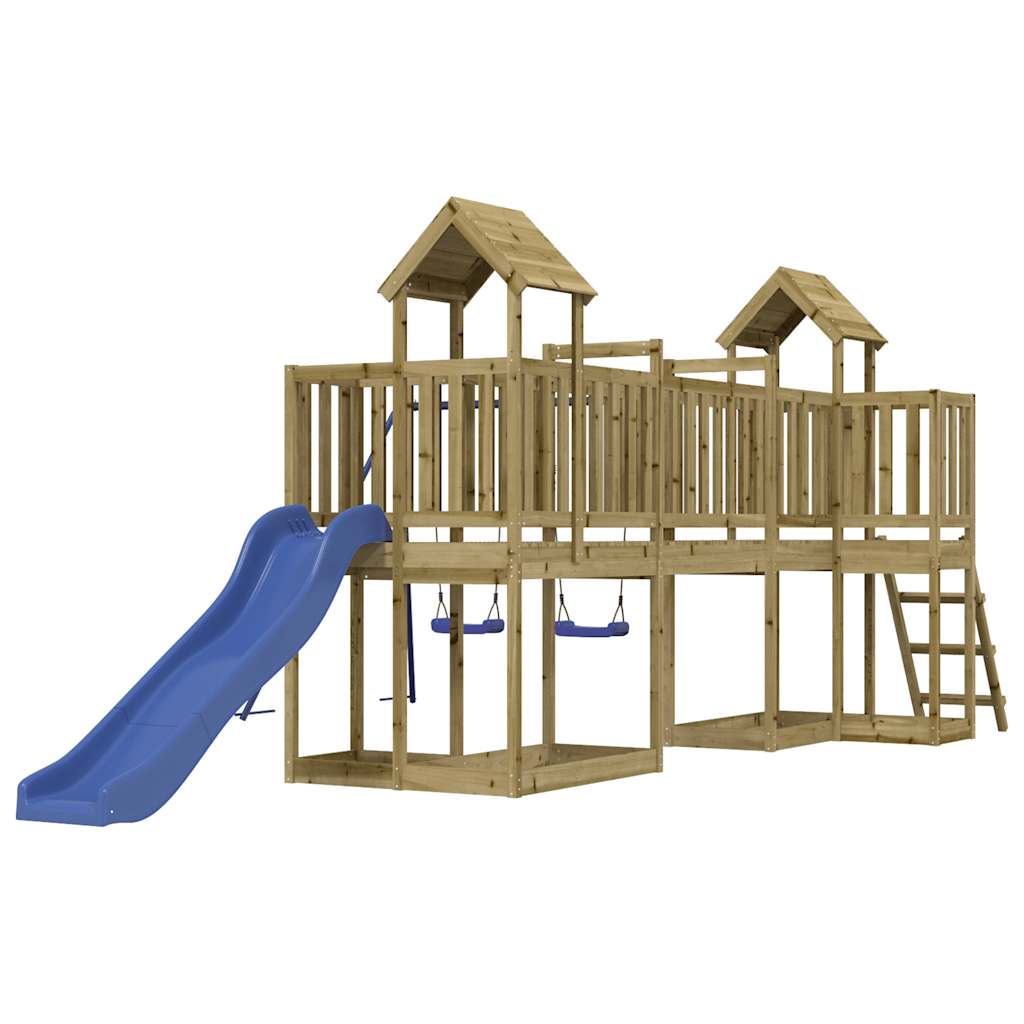 vidaXL Outdoor Playset Impregnated Wood Pine