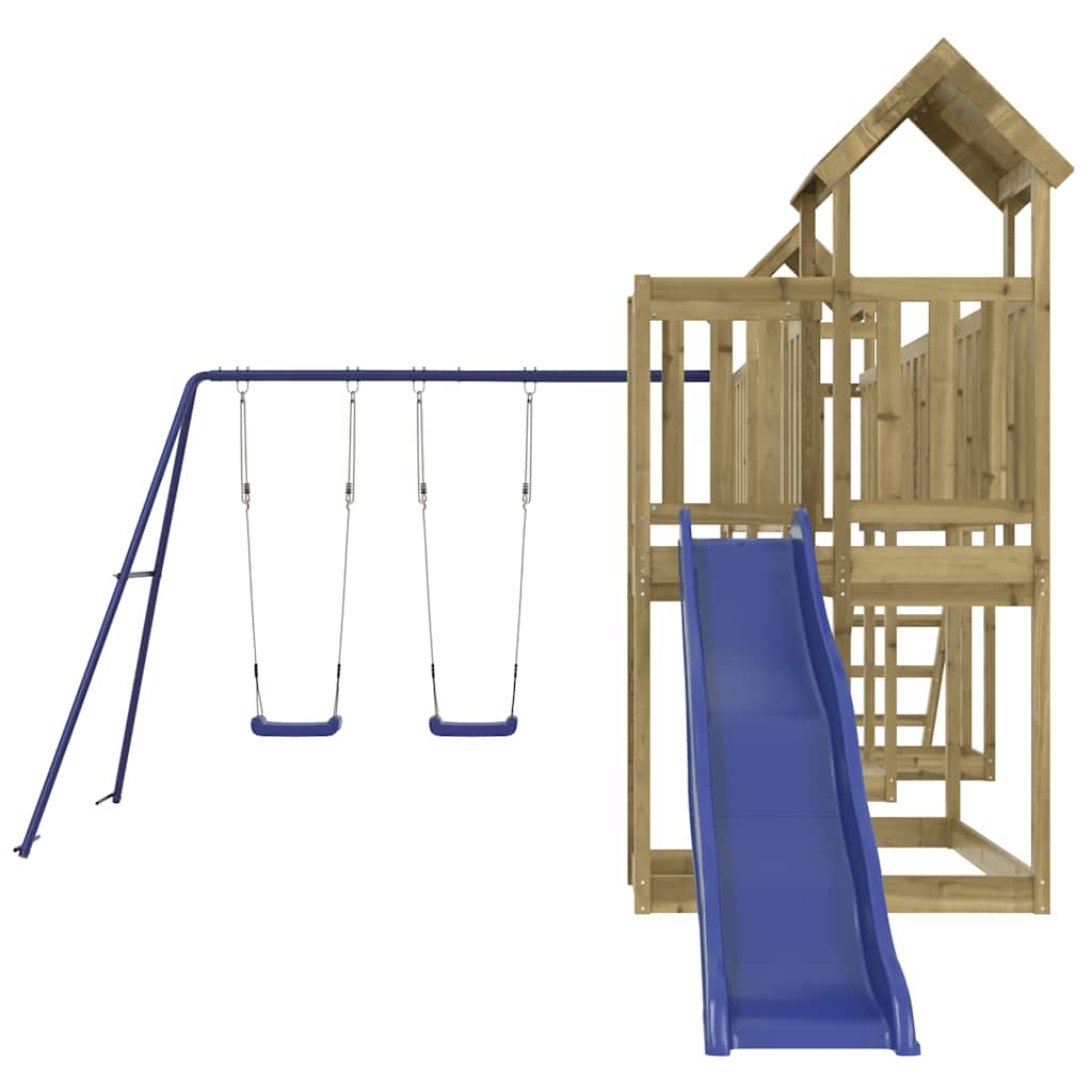 Outdoor Playset Impregnated Wood Pine