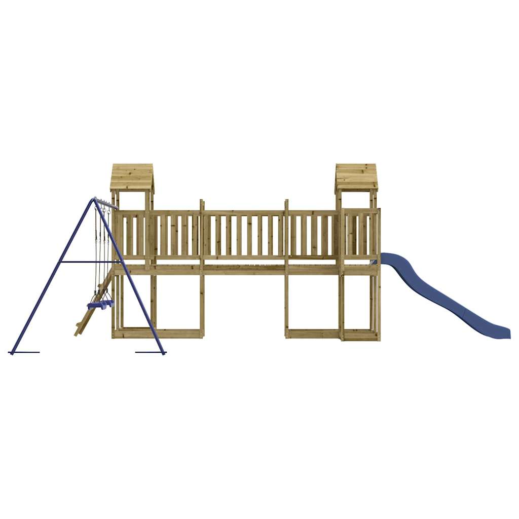 vidaXL Outdoor Playset Impregnated Wood Pine