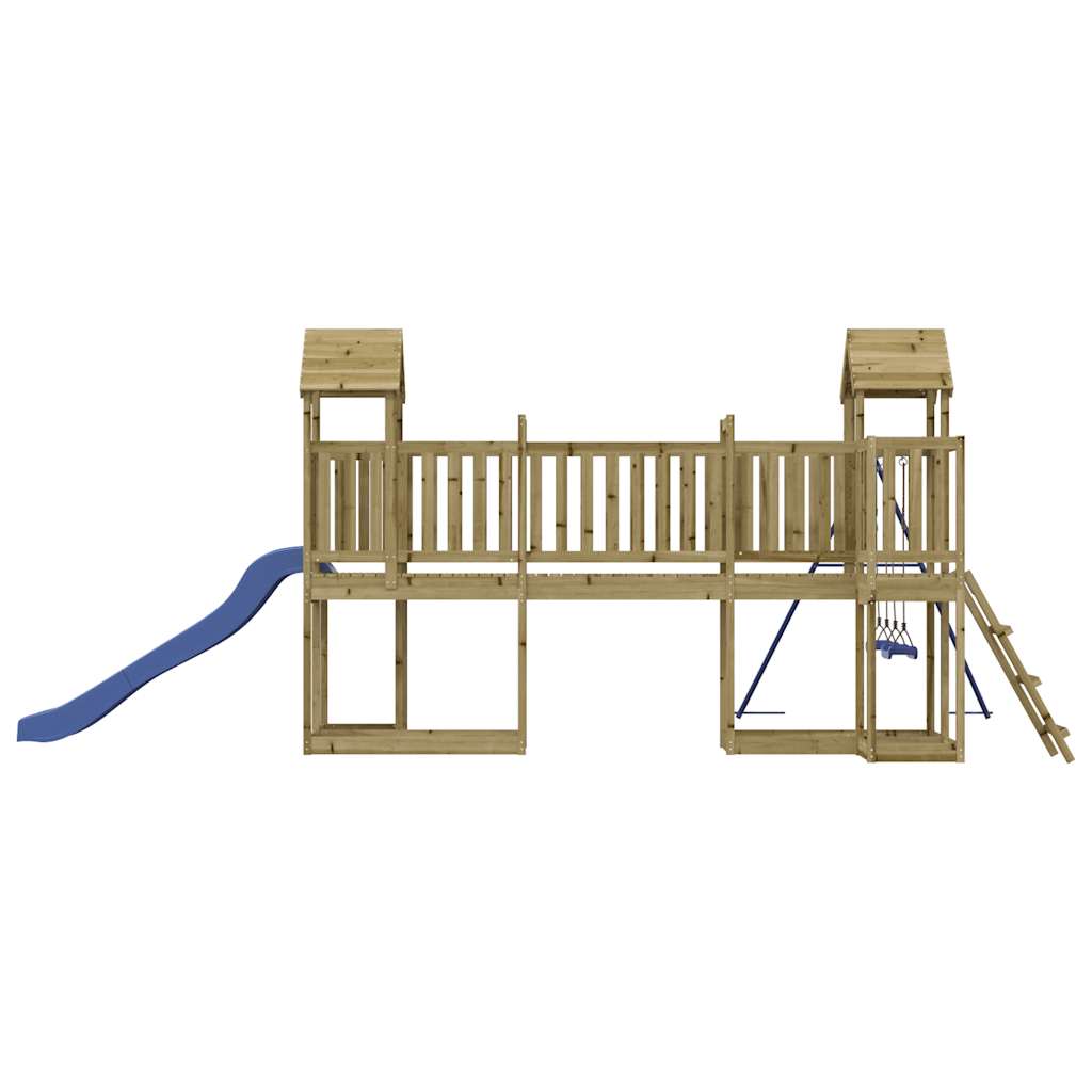 vidaXL Outdoor Playset Impregnated Wood Pine