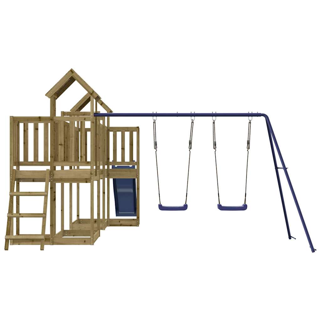 vidaXL Outdoor Playset Impregnated Wood Pine