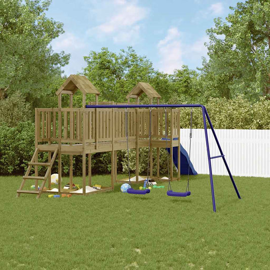 Outdoor Playset Impregnated Wood Pine