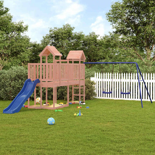 vidaXL Outdoor Playset Solid Wood Douglas