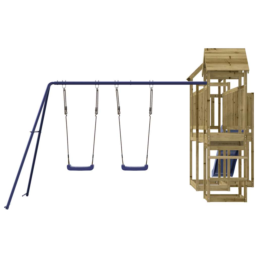 vidaXL Outdoor Playset Impregnated Wood Pine