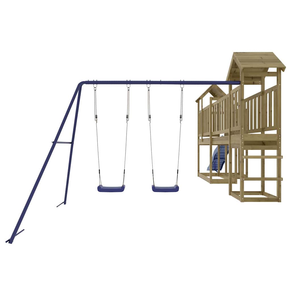 Outdoor Playset Impregnated Wood Pine