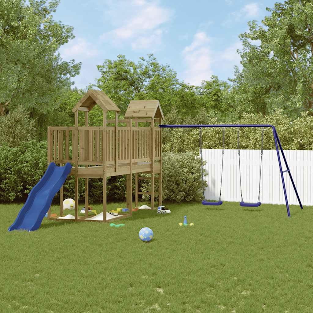 Outdoor Playset Impregnated Wood Pine