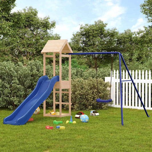 vidaXL Outdoor Playset Solid Wood Pine