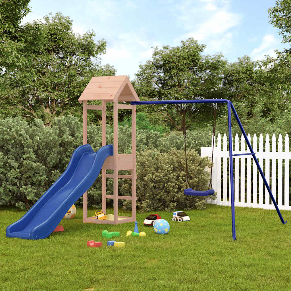 vidaXL Outdoor Playset Solid Wood Douglas