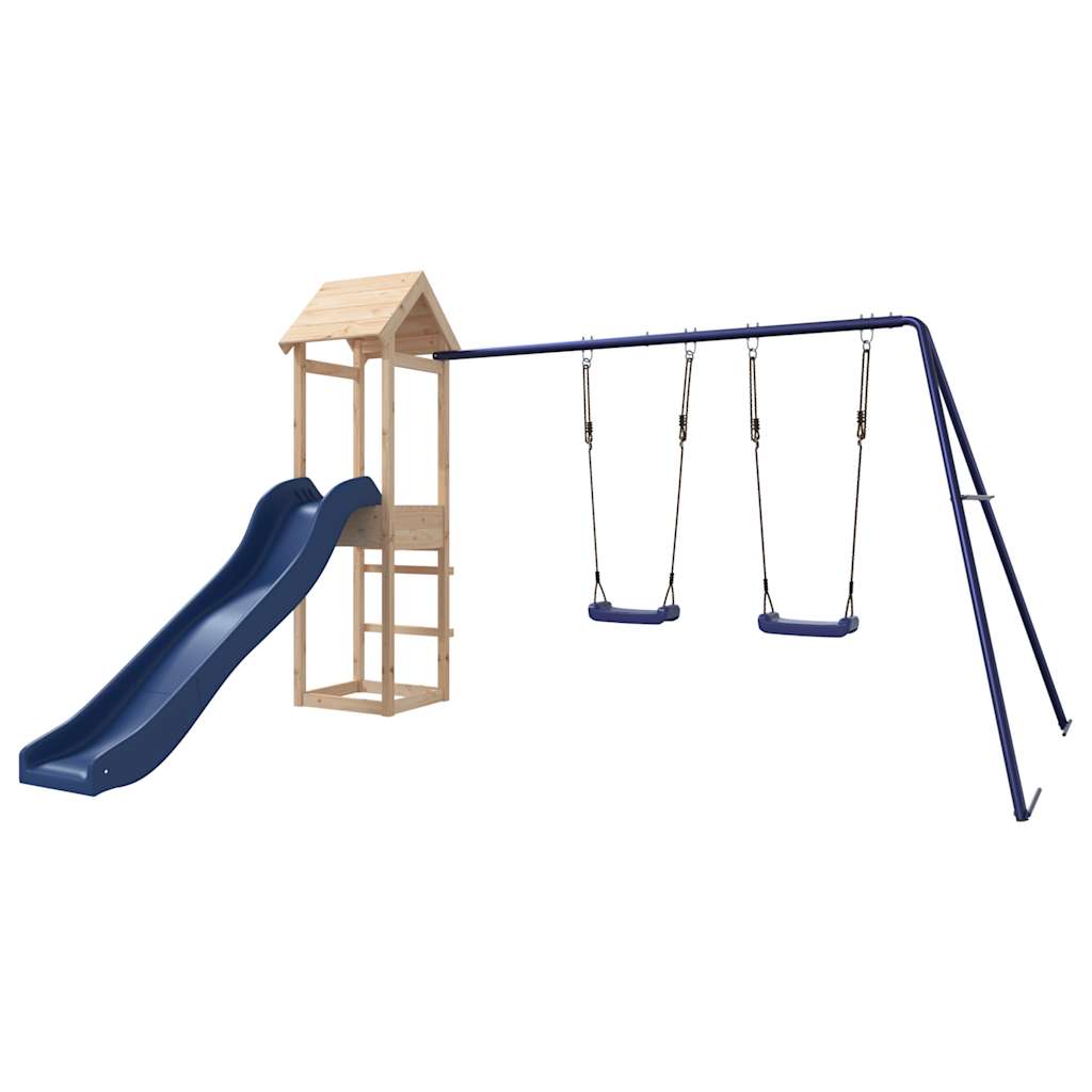 vidaXL Outdoor Playset Solid Wood Pine