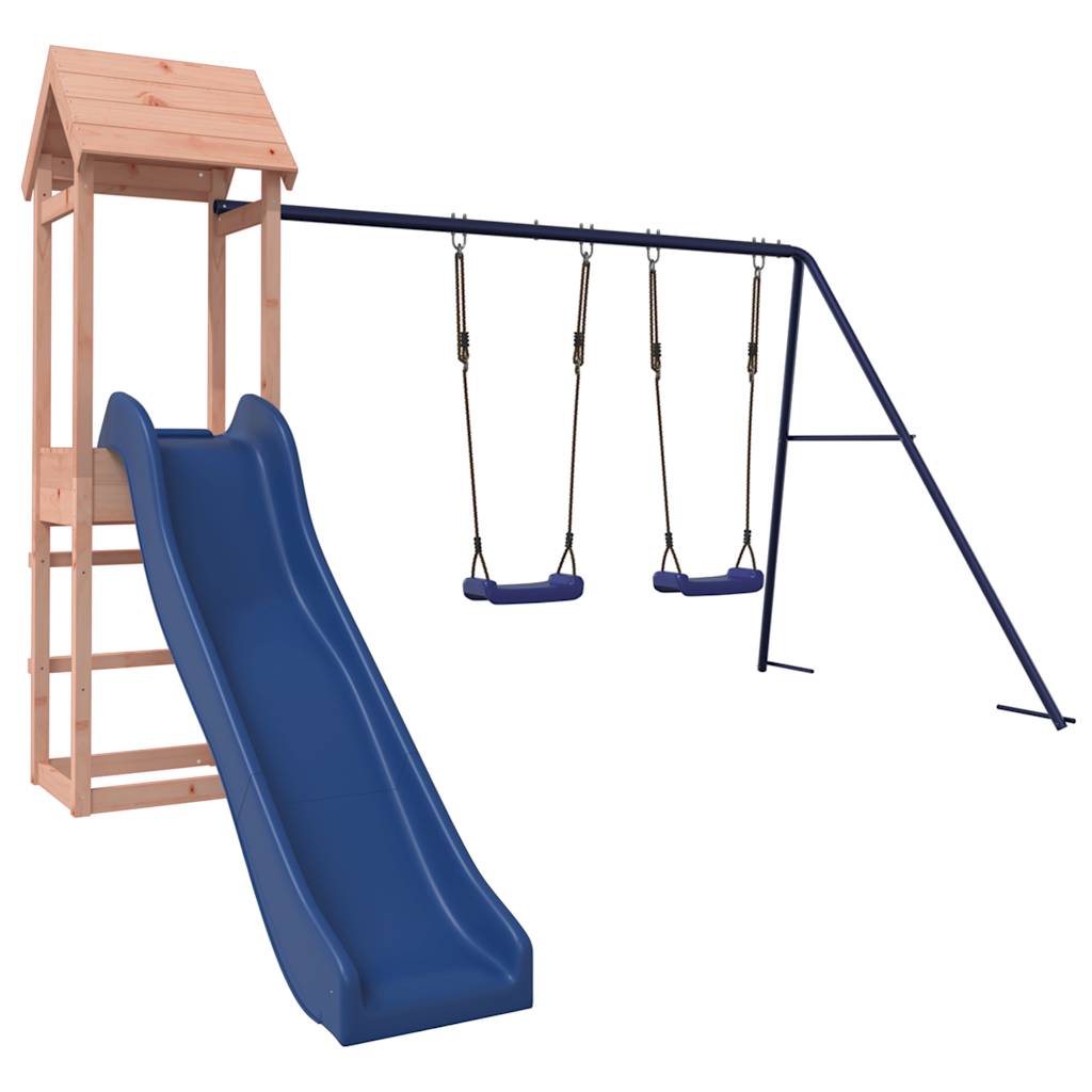 vidaXL Outdoor Playset Solid Wood Douglas