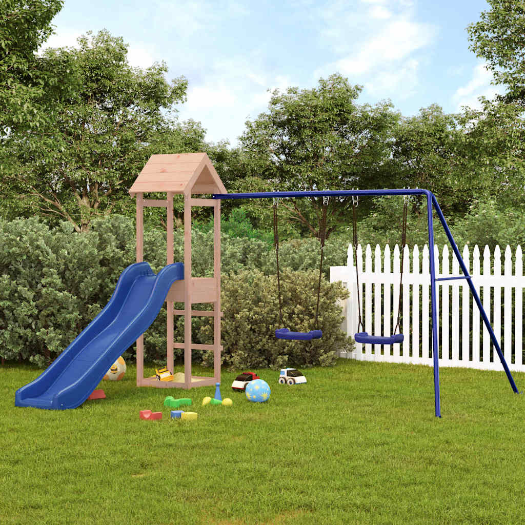 vidaXL Outdoor Playset Solid Wood Douglas