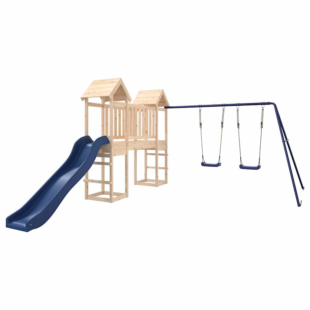 vidaXL Outdoor Playset Solid Wood Pine