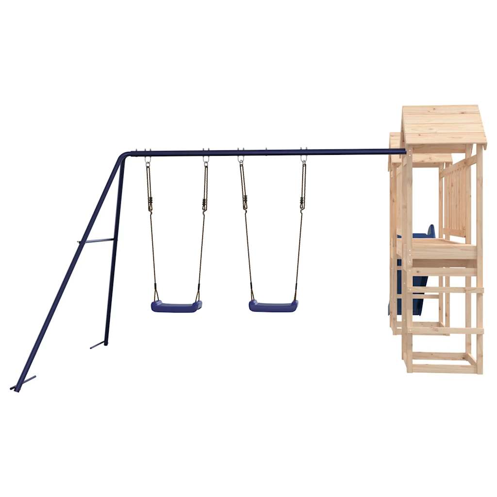 vidaXL Outdoor Playset Solid Wood Pine