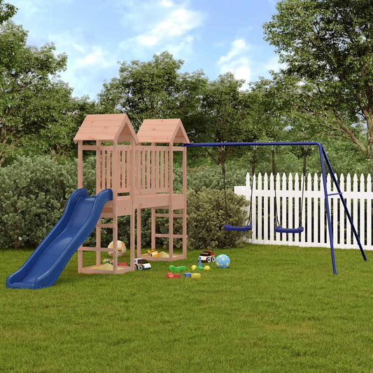 vidaXL Outdoor Playset Solid Wood Douglas