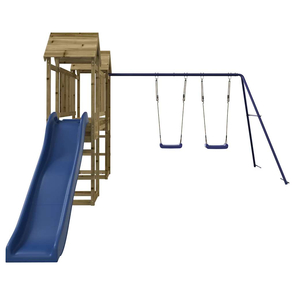 vidaXL Outdoor Playset Impregnated Wood Pine