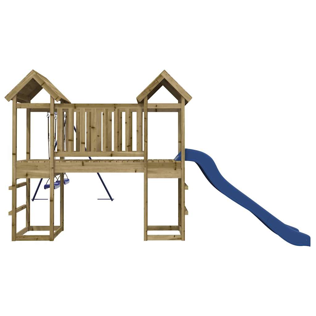 vidaXL Outdoor Playset Impregnated Wood Pine