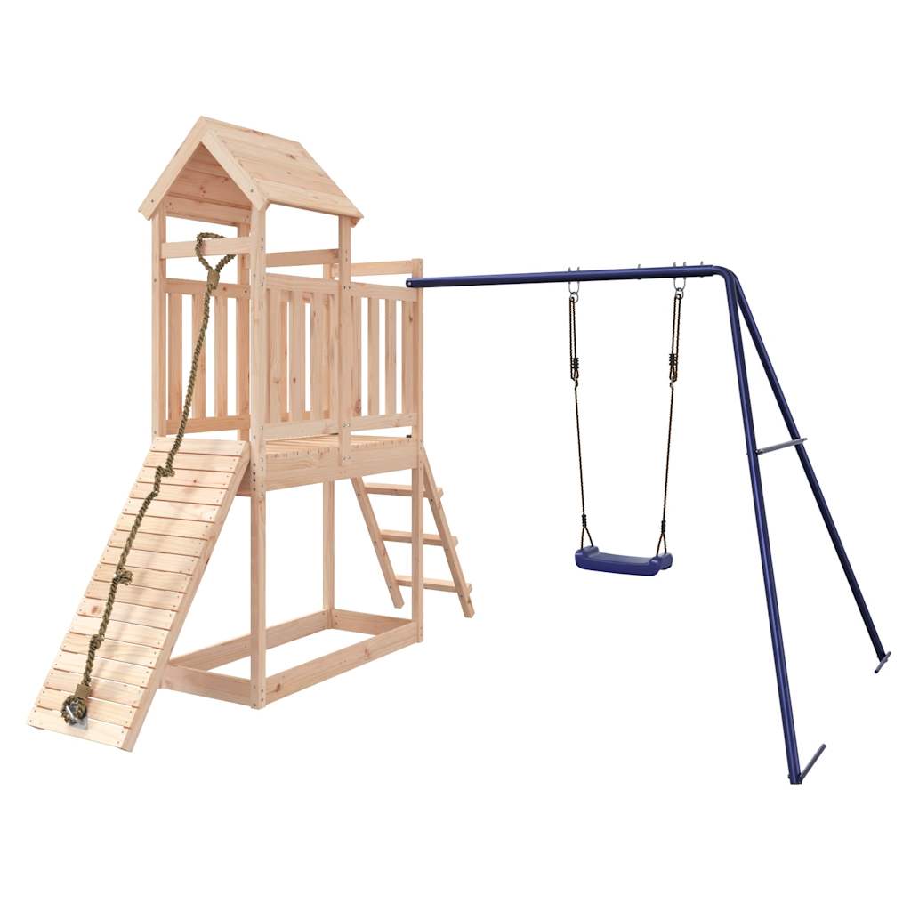 vidaXL Outdoor Playset Solid Wood Pine