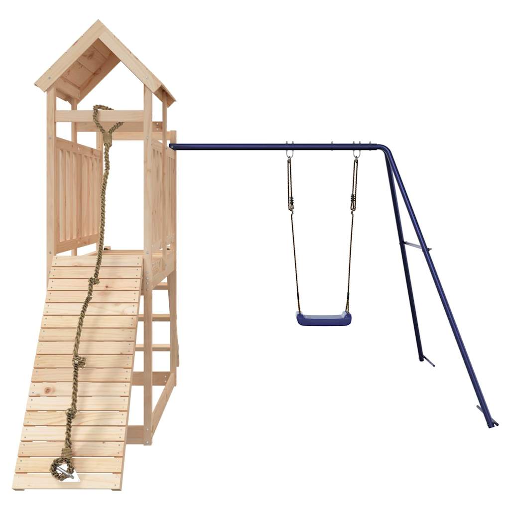 vidaXL Outdoor Playset Solid Wood Pine